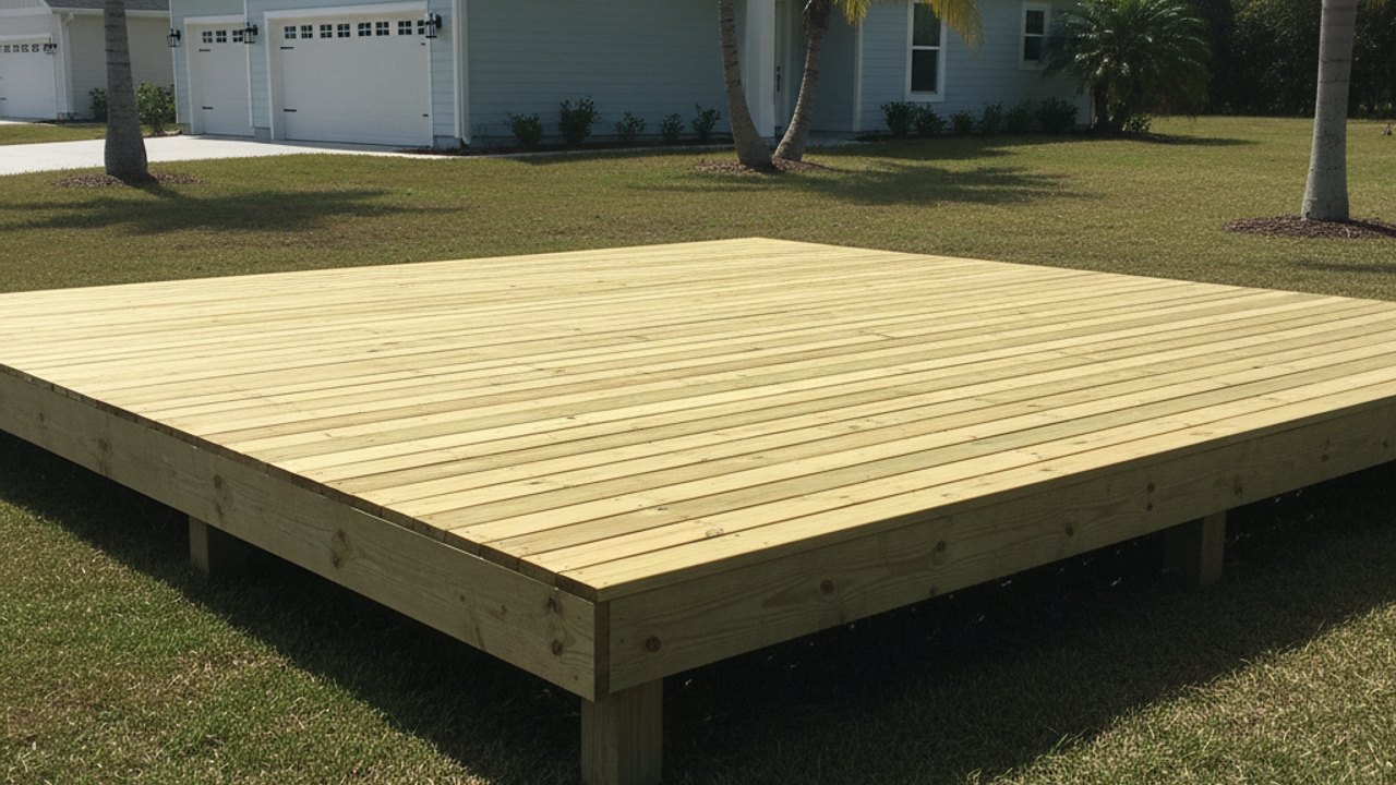 Deck Framing & Structural Repair completed by Genesis Deck Solutions in Pompano Beach, FL